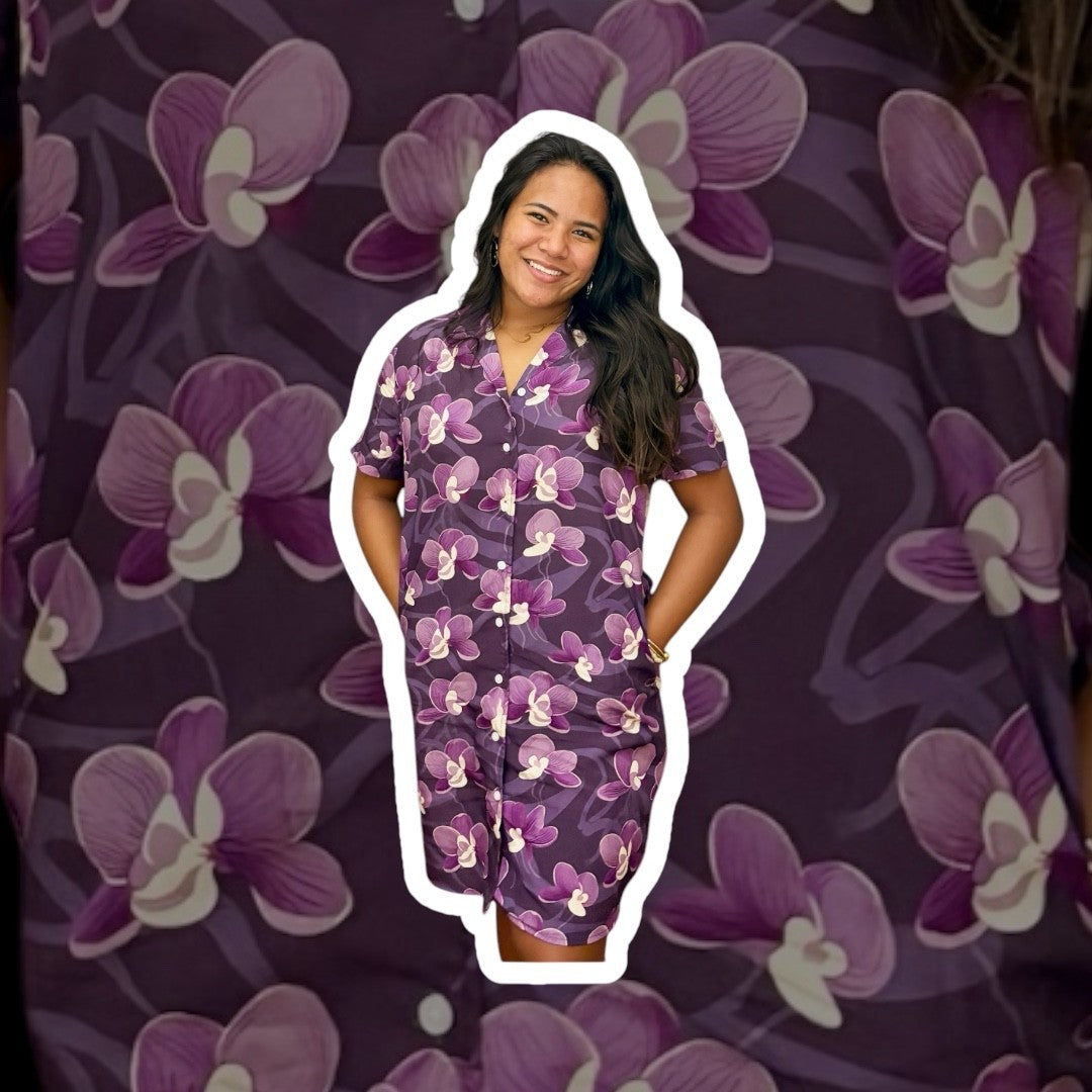 Purple orchid